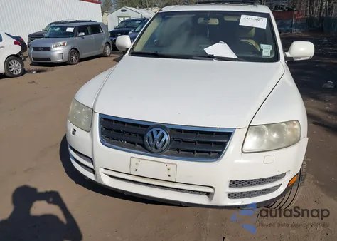 2004 Volkswagen Touareg V6 из США, поврежденный, VIN WVGBC77L24D066665